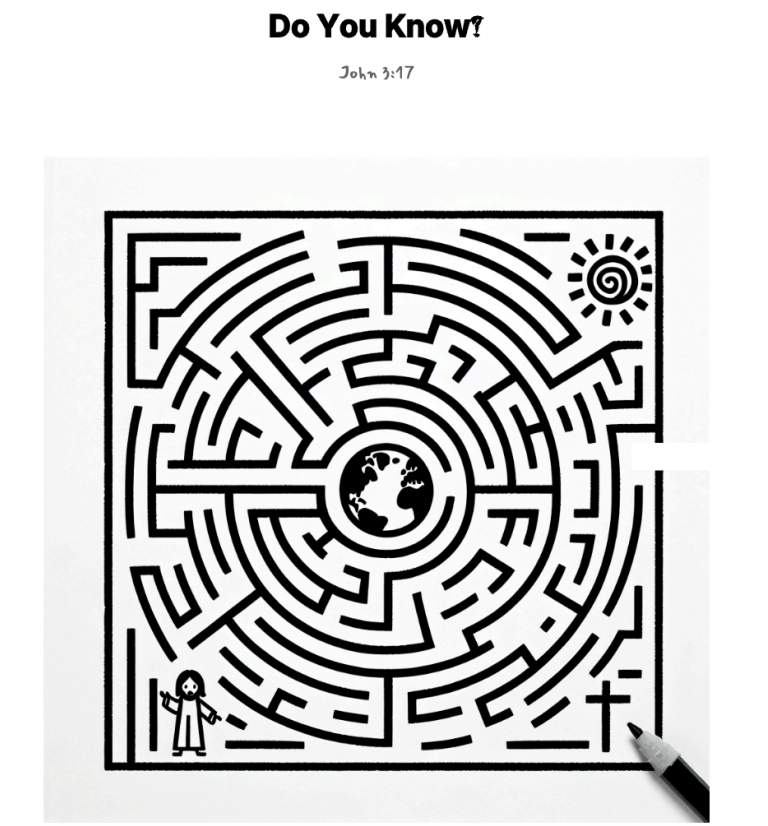 Do You Know? maze